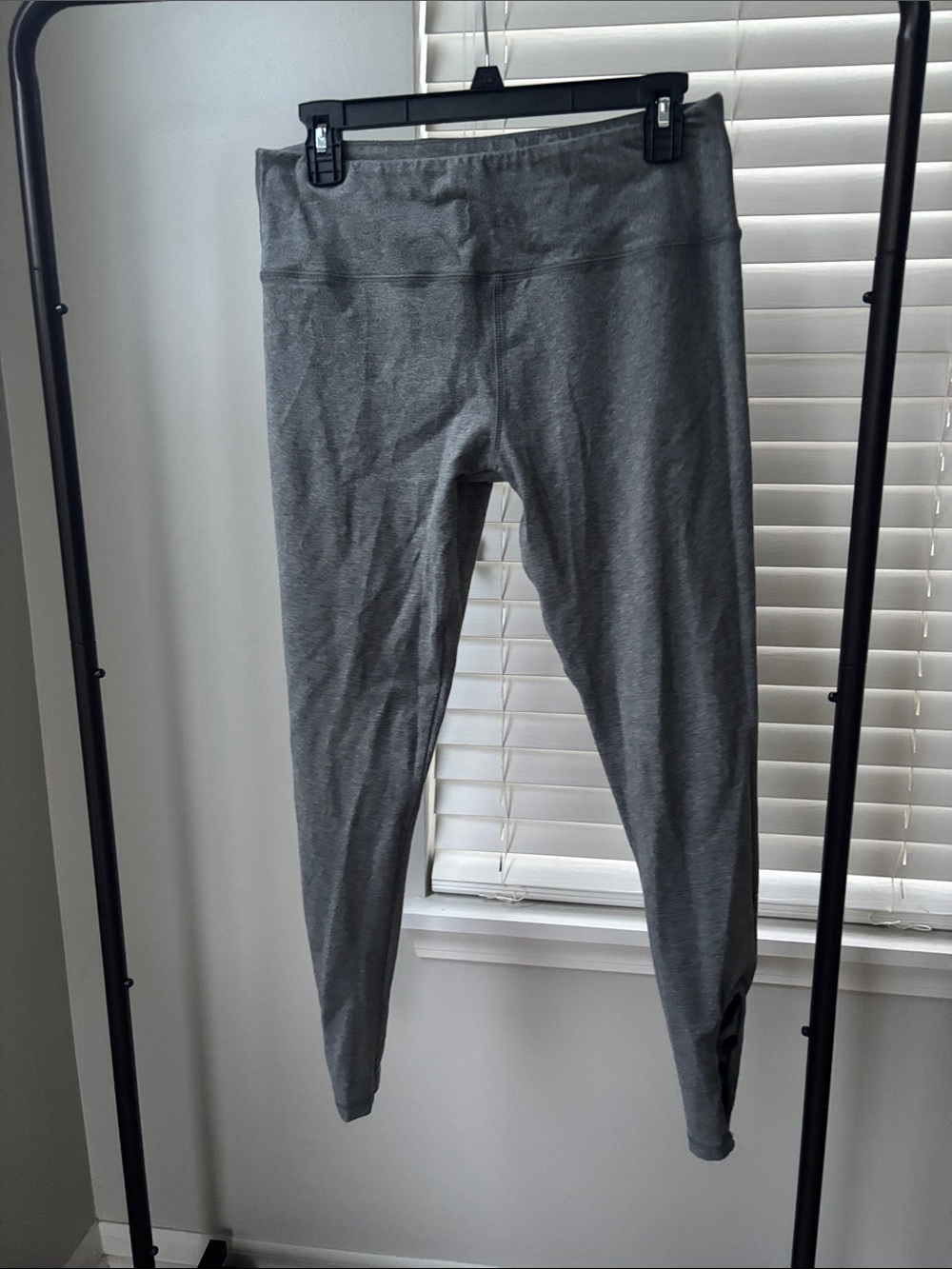 Nine West Gray High-Waist Leggings